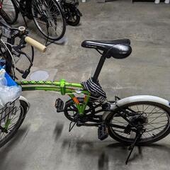 変速器付折りたたみ自転車 ドッペルギャンガー 