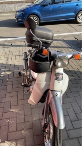 75cc ボアアップ　マフラー交換済　リアキャリア有　AA01リトルカブ　不動車　綺麗