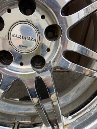 車庫整理 work ヴァリアンツァ 20インチ