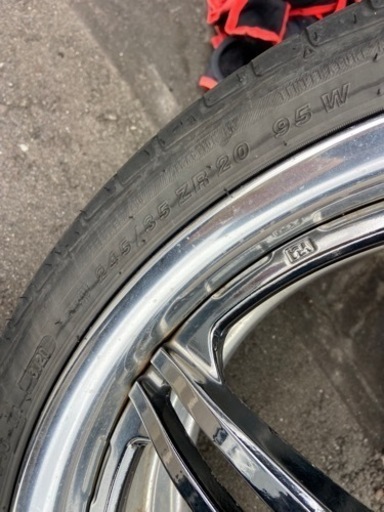 車庫整理 work ヴァリアンツァ 20インチ