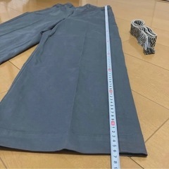 9/4まで BAYFLOW ワイドパンツ 刺繍 ベルトの画像