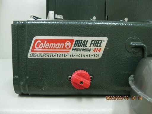 キャンプ用品コールマンツーバーナー（美品）取扱説明書同梱　引き渡し完了しました