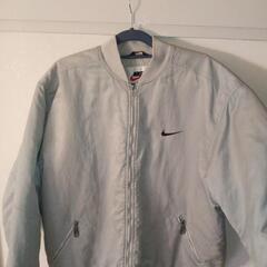 NIKE90sボンバージャケット　シルバーグレーの画像