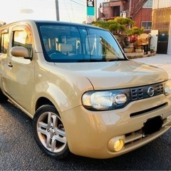車検付　日産　キューブ　Z12 ナビ　テレビ　ガラスルーフ