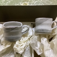 未使用　益子焼　コーヒーカップセットの画像