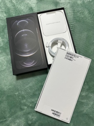 （他サイトで決定しました！）iPhone12promax グラファイト　256GB 新品未開封