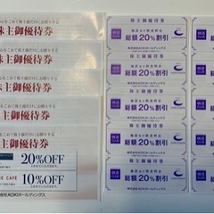 AOKIホールディングス　割引券