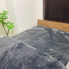 ダブルベッド　使用期間半年