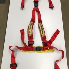 サベルト4点式シートベルト　ショルダーパット付き　オマケあり