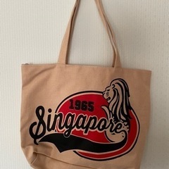 シンガポール　トートバッグ