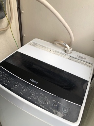 【決まりました】2019年製 洗濯機 (屋外置き)