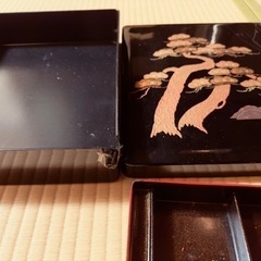 金蒔絵文箱　東橋　松の画像