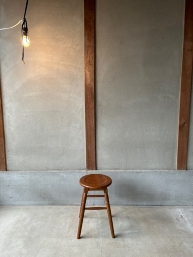 北欧風天然木スツールmage Low Stool おしゃれスツール