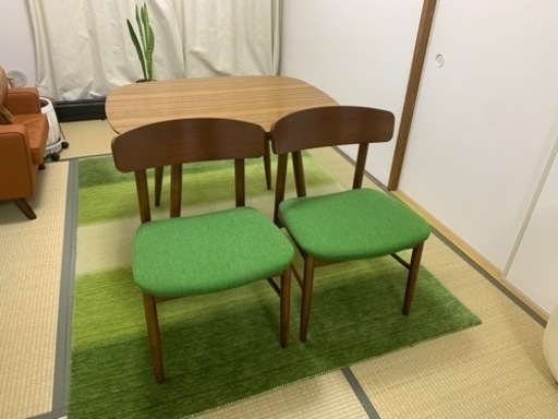 カリモク60 Tチェア2脚セット