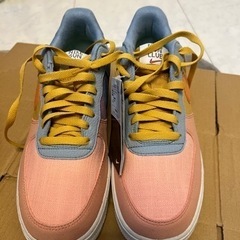 新品未使用 27.0cm NIKE AIR FORCE ONE DQ4531 エアフォースワン ボルト イエロー ライムグリーン ジョーダン ダンク エアマックス AIR MAXの画像