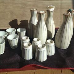 徳利＆おちょこ５客セットの画像