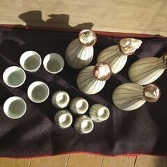 徳利＆おちょこ５客セットの画像