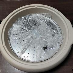 美品　タイガー魔法瓶(TIGER) グリル鍋 3枚タイプ 遠赤土鍋コーティング 深鍋 たこ焼き プレート 3.7L ブラウン CQG-A300型の画像