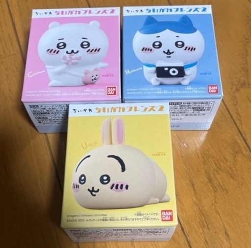 ちいかわフレンズ2 ちいかわ　ハチワレ　うさぎ
