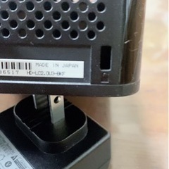 バッファロー　2TB 外付けハードディスクの画像