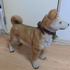 柴犬　置き物　等身大の画像