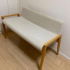 ソファーベンチ 2人掛け ミキモクチェア