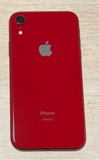 iPhone XR 64GB レッド　SIMロックなし 早い者勝ち！
