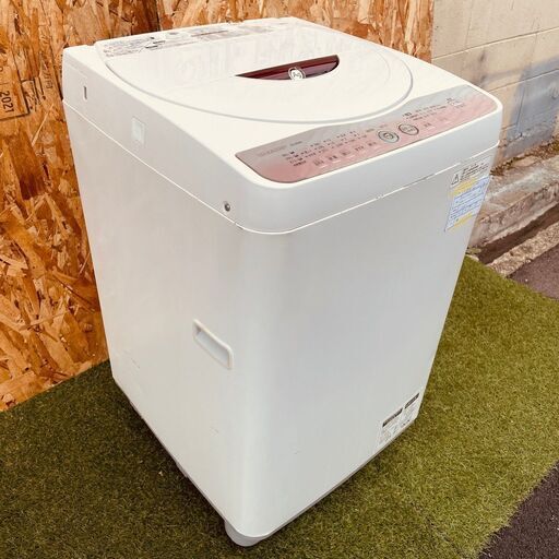  11718 SHARP 一人暮らし洗濯機  6.0kg ?毎週土日　大阪市内　合計5000円以上で配送無料！！ ?         