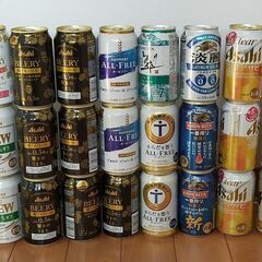 ビール21本、微アルコールビール8本、ノンアルコールビール5本、...