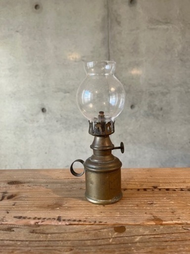 フランス1900年代　ヴィンテージ オイルランプ　オイルお付けします