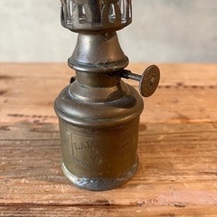 フランス1900年代 ヴィンテージ オイルランプ オイルお付けします