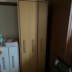 茶色　引き出し式 3段ラック可動式　本、DVD、CD入れ
