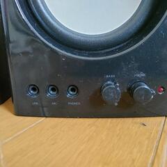 ELECOM  木のスピーカーの画像