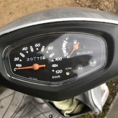 『お話し中』アドレスV125 実働　事故車ですの画像