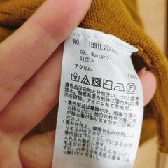 フリーサイズカーディガンの画像