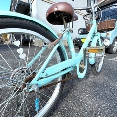 【お譲り先が決まりました】20インチ自転車セットの画像