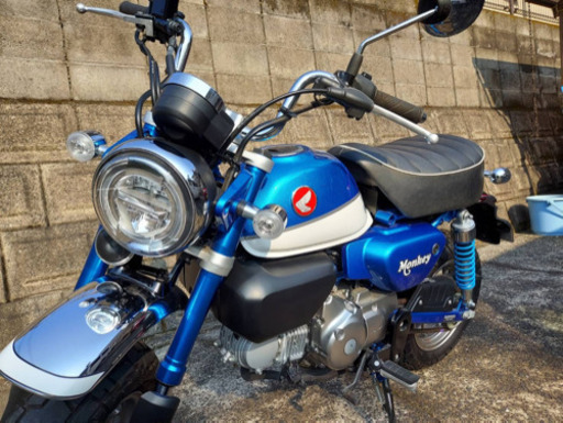 HONDA モンキー125 20年式低走行　ブルー