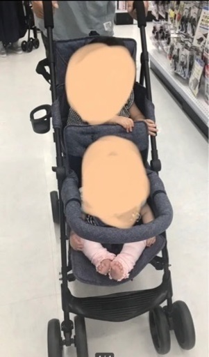 二人乗りベビーカー