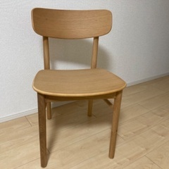 無印良品 ラウンドチェア・木製テーブル