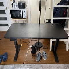 電動昇降デスク120cm×60cmの画像