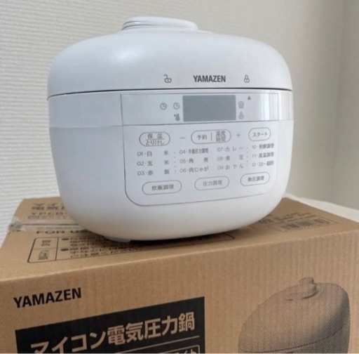YAMAZEN マイコン電気圧力鍋YPCB-M220W
