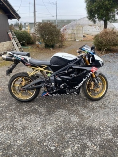 トライアンフ　デイトナ675 車検　R5 3月まで　トレード可