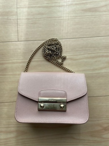 FURLA フルラ  レザー チェーン ショルダーバッグ