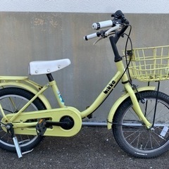 ブリヂストン bikke ビッケ 16インチ シトロンイエロー 子供用自転車