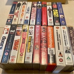 映画🎬VHSビデオテープ📼 21本（英国で購入）