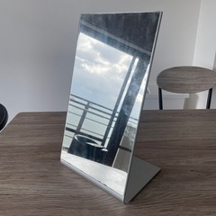 IKEA シルバー ミラー 卓上