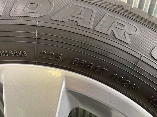 売約済み　スバル純正　BS9　レガシィアウトバック★225/65R17　ジオランダー　安心のエアー＆バランス調整済み　純正なので車検も