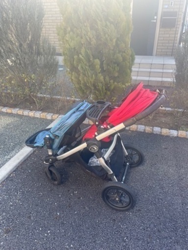 双子　年子　ベビージョガー　シティ　セレクト　ベビーカー