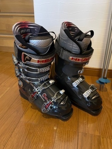 中級者用スキーセット 163cm ブーツ25.0-25.5
