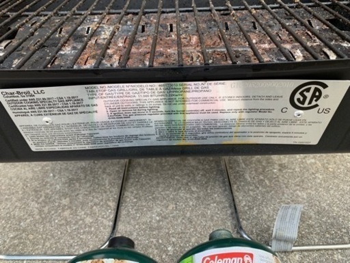 Char-Broil ガステーブルトップグリル